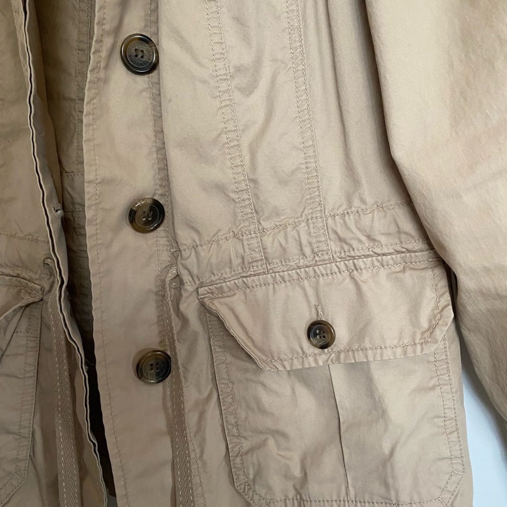 Liz Claiborne Tan Utility Jacket size small - Picture 8 of 8